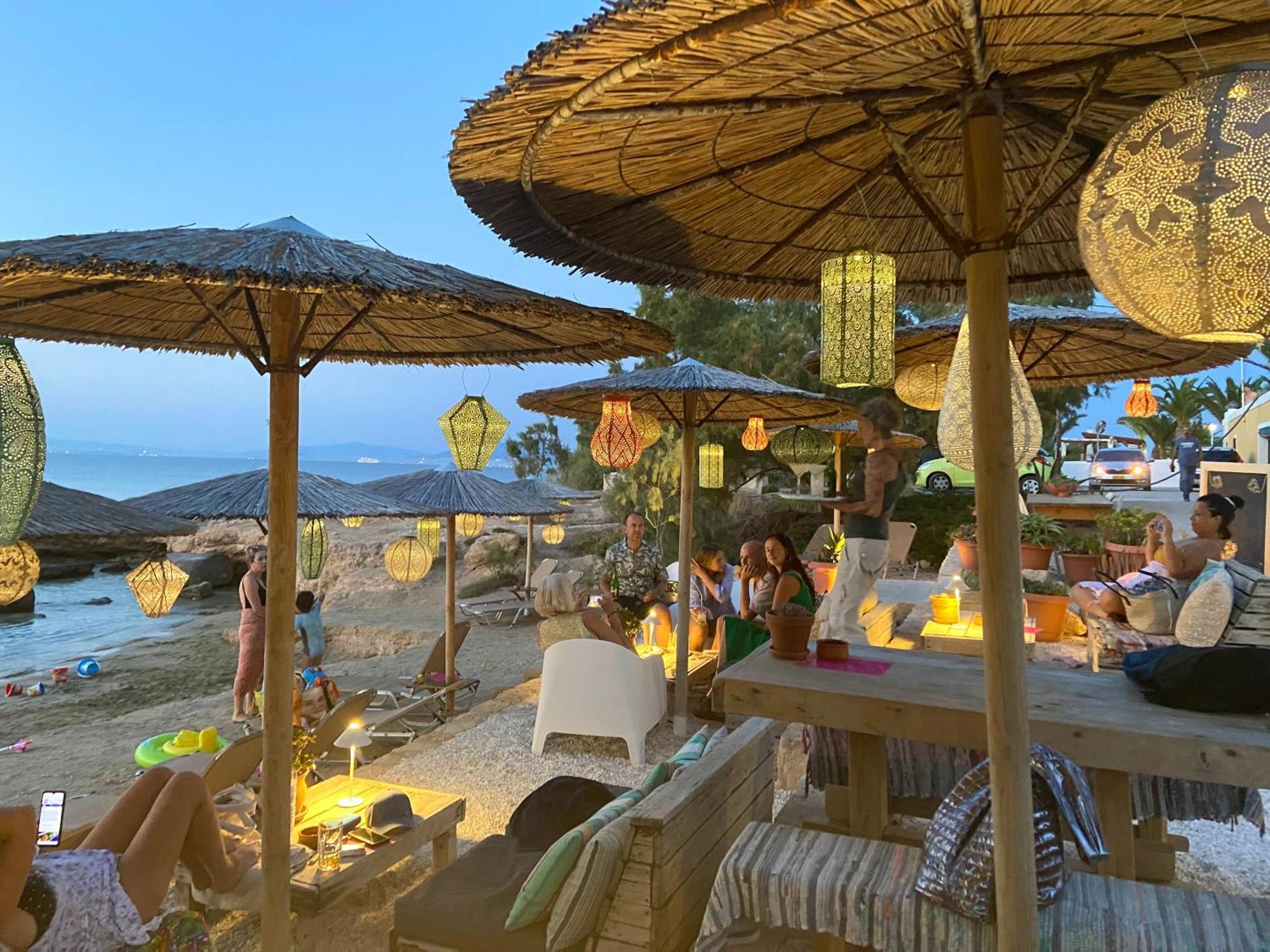 The Beachhouse Apartments Vagia  Bagian luar foto