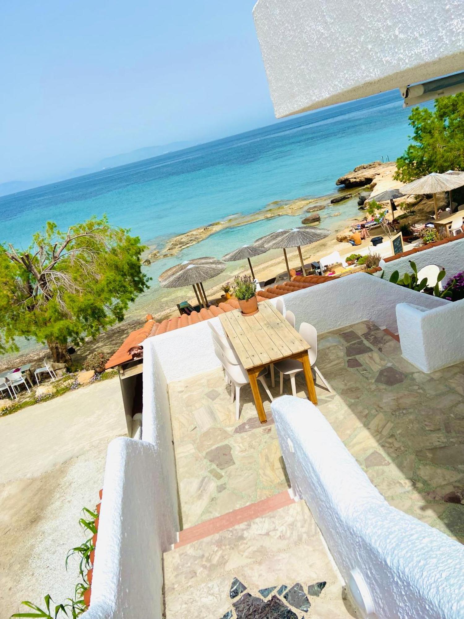The Beachhouse Apartments Vagia  Bagian luar foto