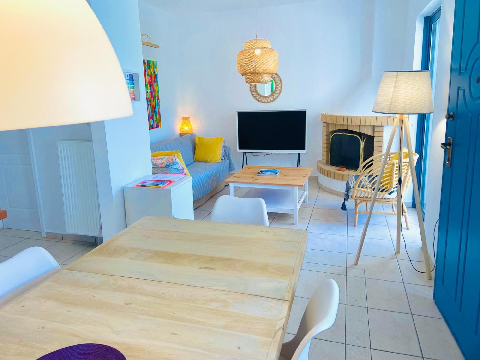 The Beachhouse Apartments Vagia  Bagian luar foto