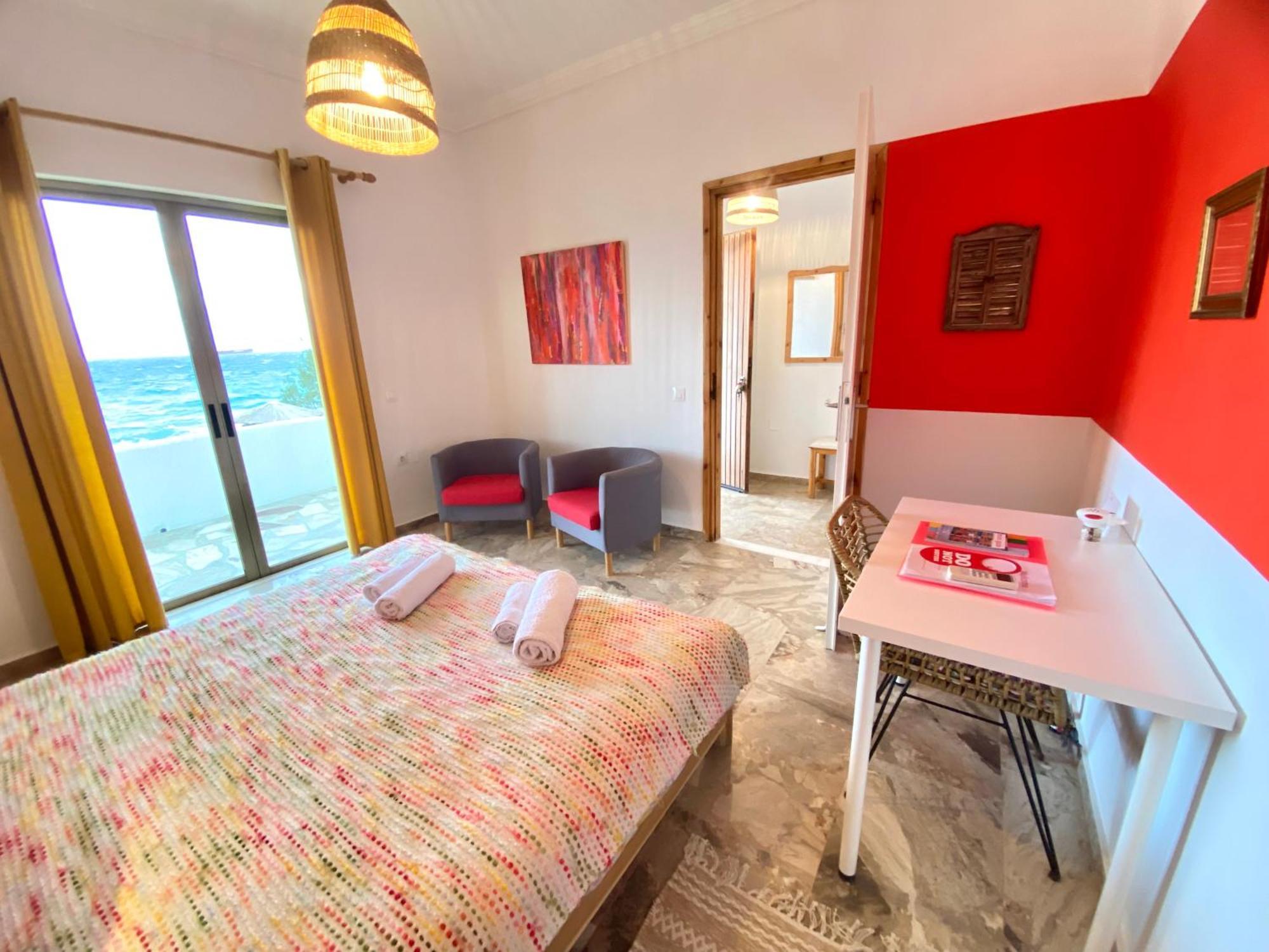 The Beachhouse Apartments Vagia  Ruang foto